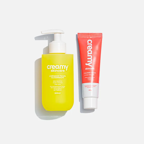 Duo Limpador Glicerinado + Calming Cream